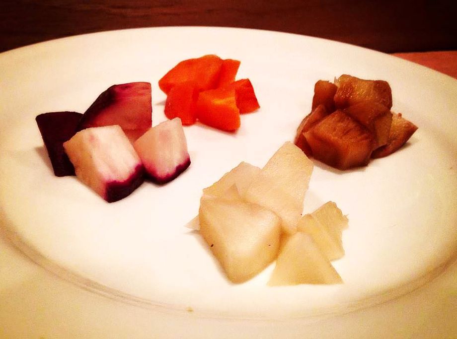 産直季節野菜の燻製おつまみ