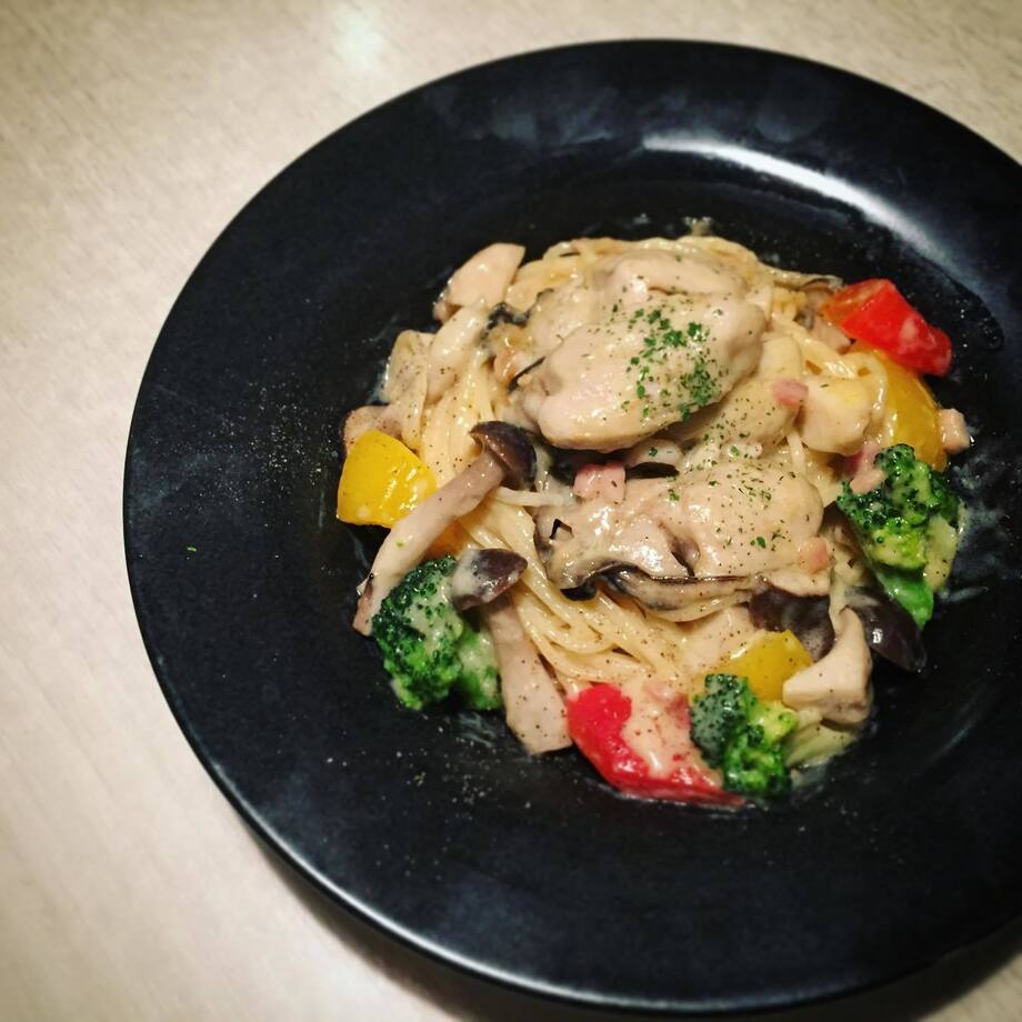 カキボナーラ（1280円）