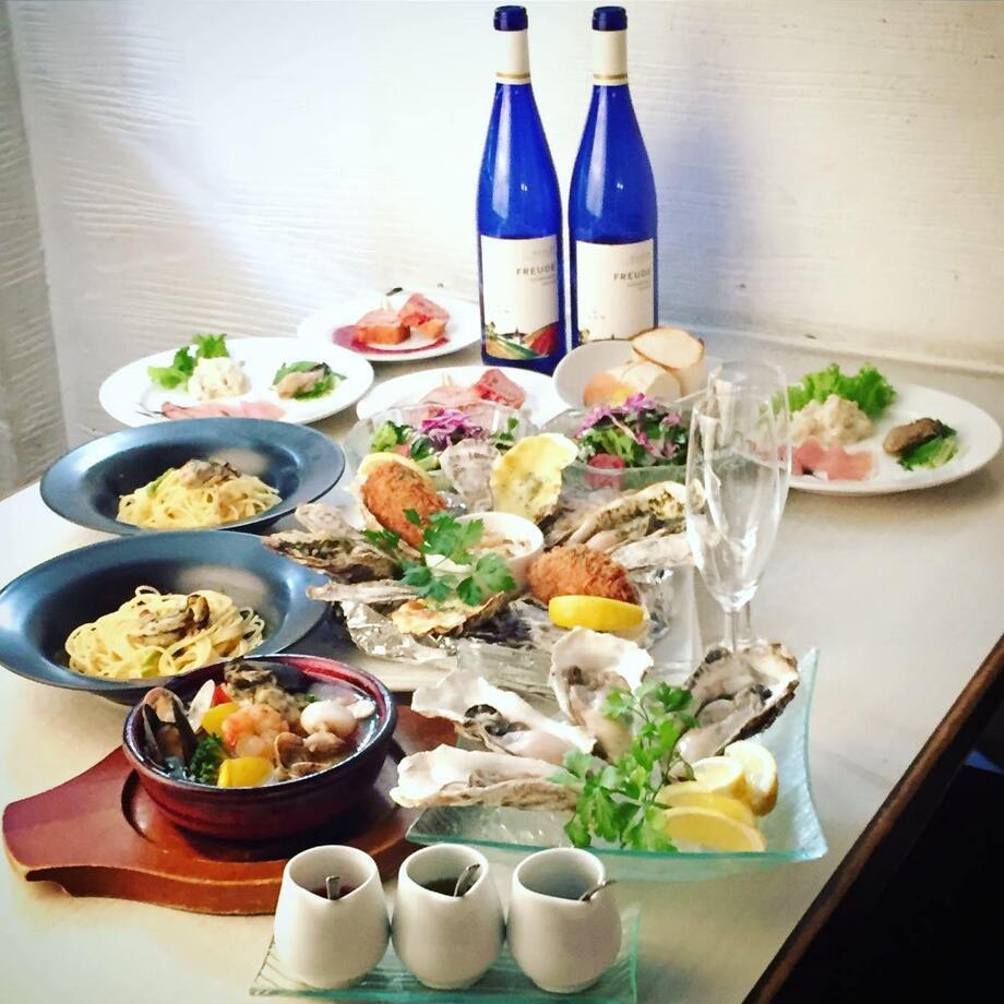 オススメ！【オイスターコース】（3700円（税込））