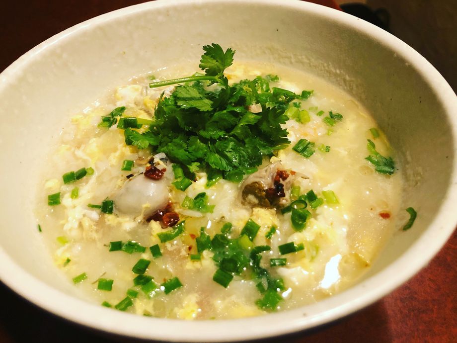 あったかカキ雑炊