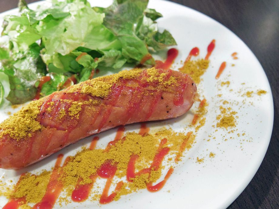 カリーブルスト　ベルリン風