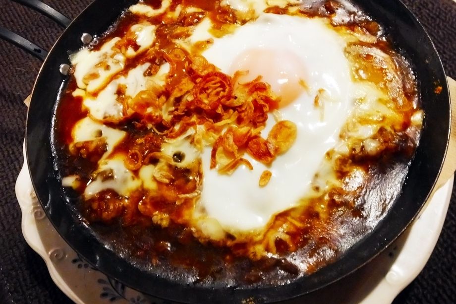 カレーチーズ玉子ドリア