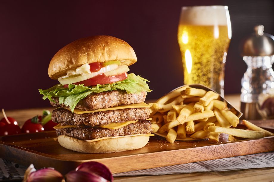 ウェンディーズバーガー（シングル※画像はトリプル）