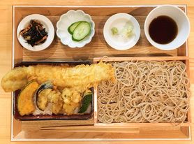 穴子天重セット