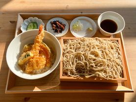 天丼とミニ蕎麦（温/冷）セット