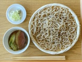 【冷たい蕎麦】鴨せいろ蕎麦