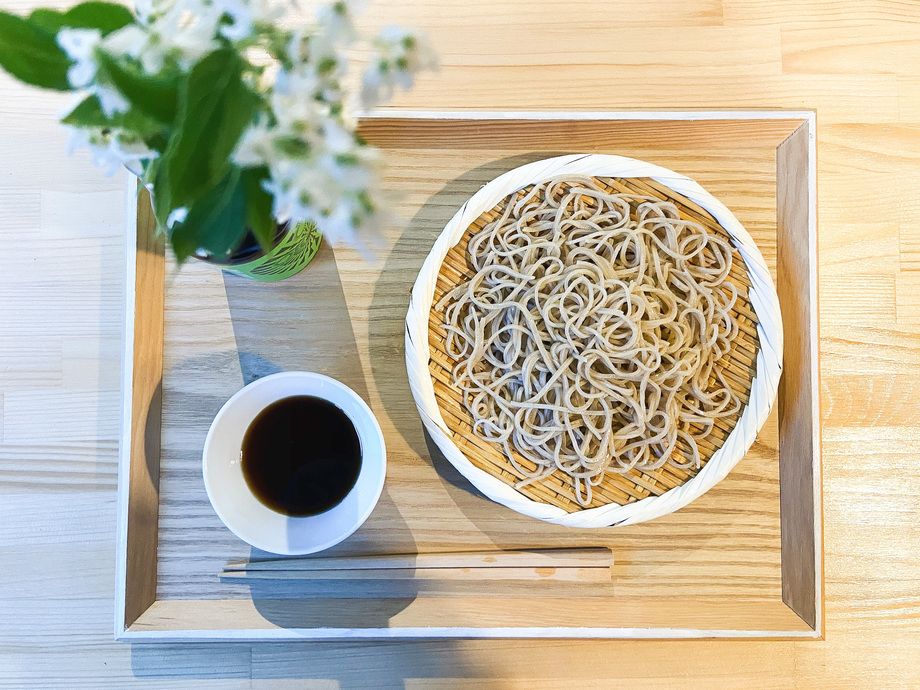 【冷たい蕎麦】ざる蕎麦