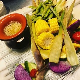 旬の館山字野菜！バーニャカウダ