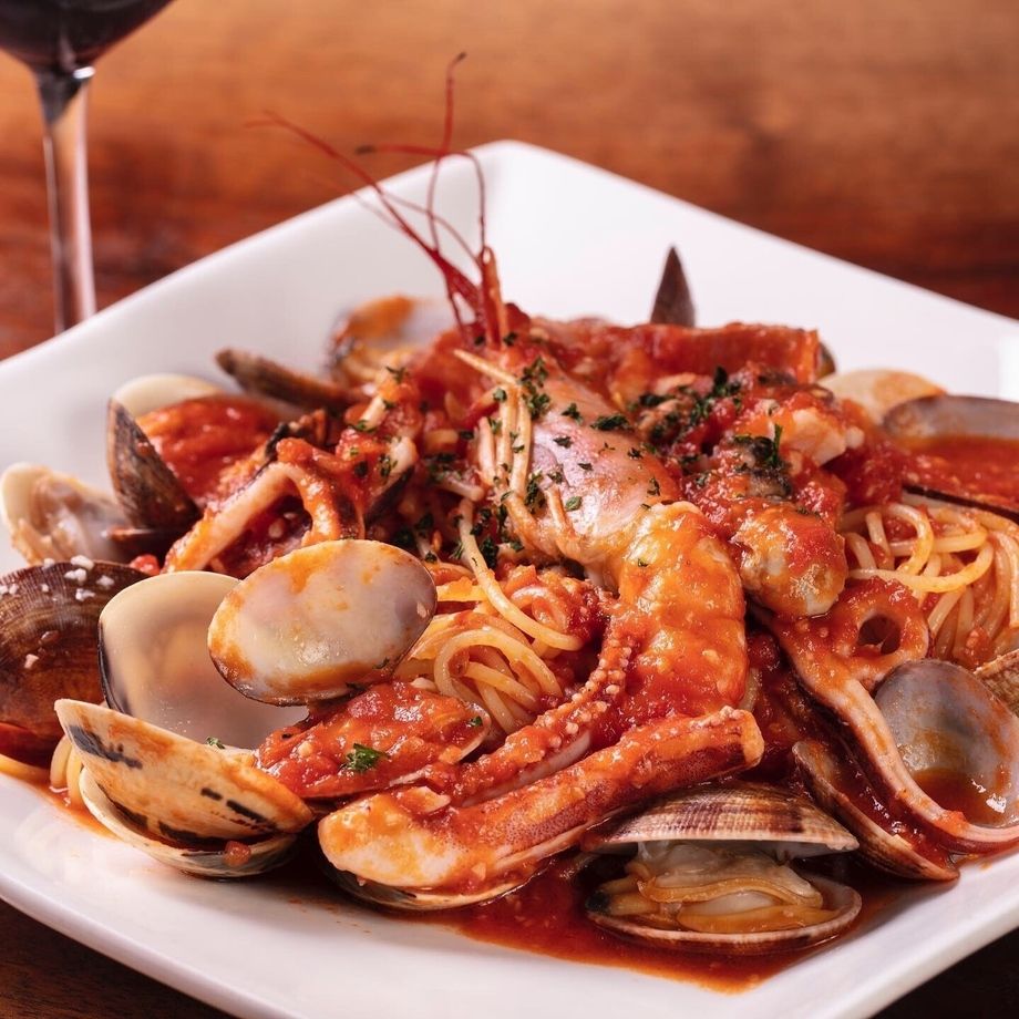 魚介たっぷりペスカトーレ