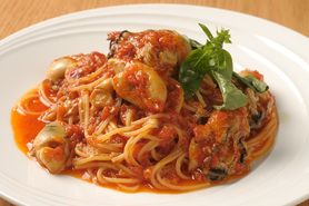 牡蠣のアラビアータ