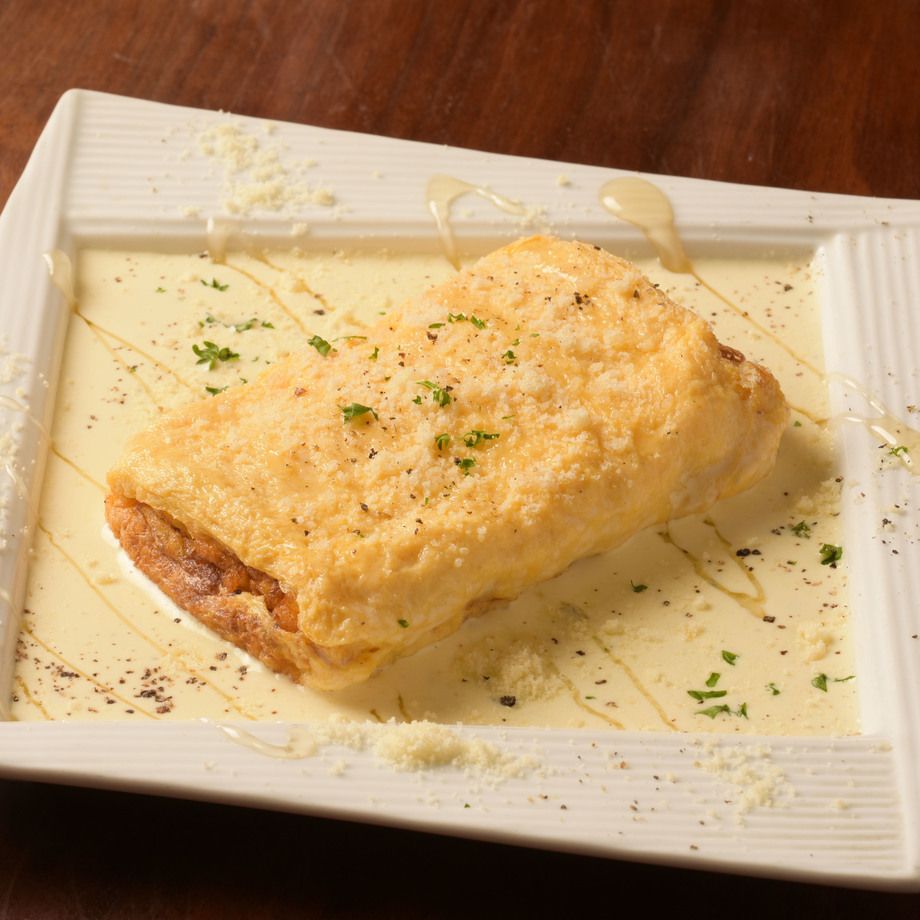 4種チーズとはちみつの卵焼き