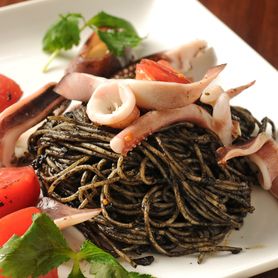 (隠れメニュー）イカスミパスタ