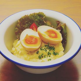 オムライス屋さんのポテサラ