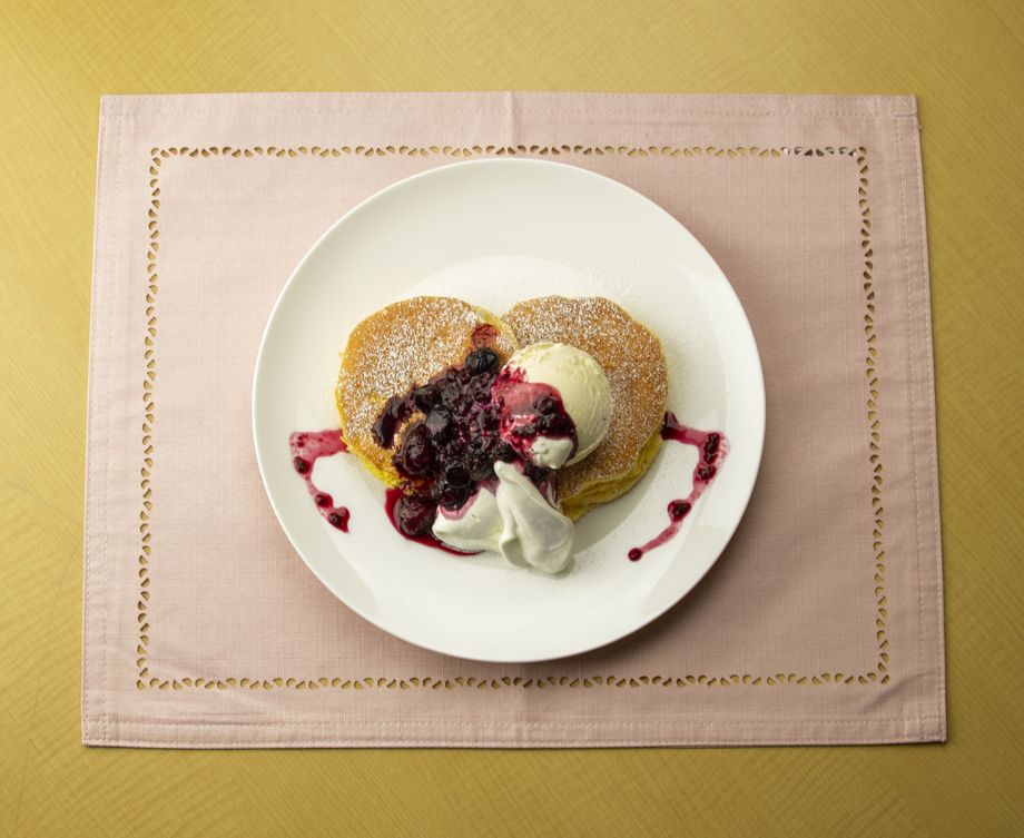 Fuwa Fuwa Pancake【ミックスベリーソース】（680円）