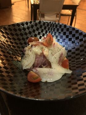 カニと大根のサラダ