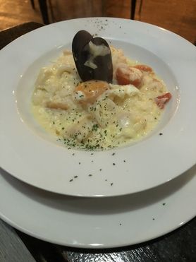 シーフードリゾット