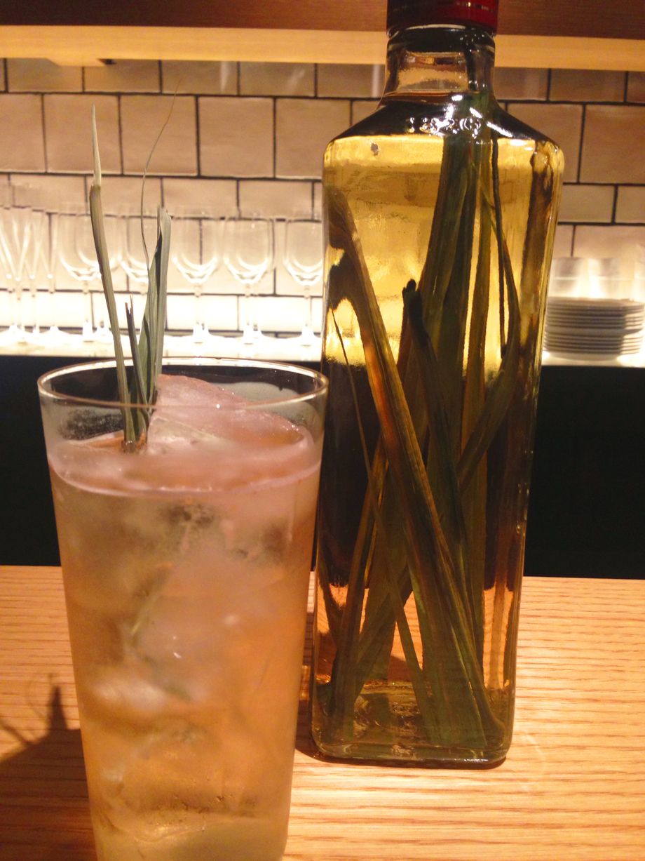 レモングラスのジントニック