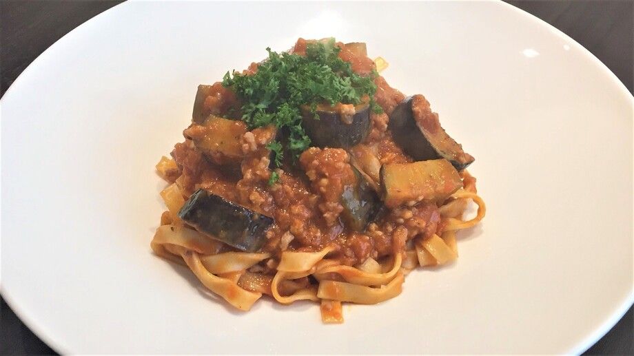 第18番「ナスと挽肉のトマトソース」