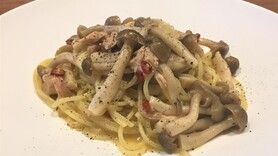 第2番a「ツナときのこのペペロンチーノ」