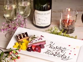 Birthdayプレートなど承ります♪