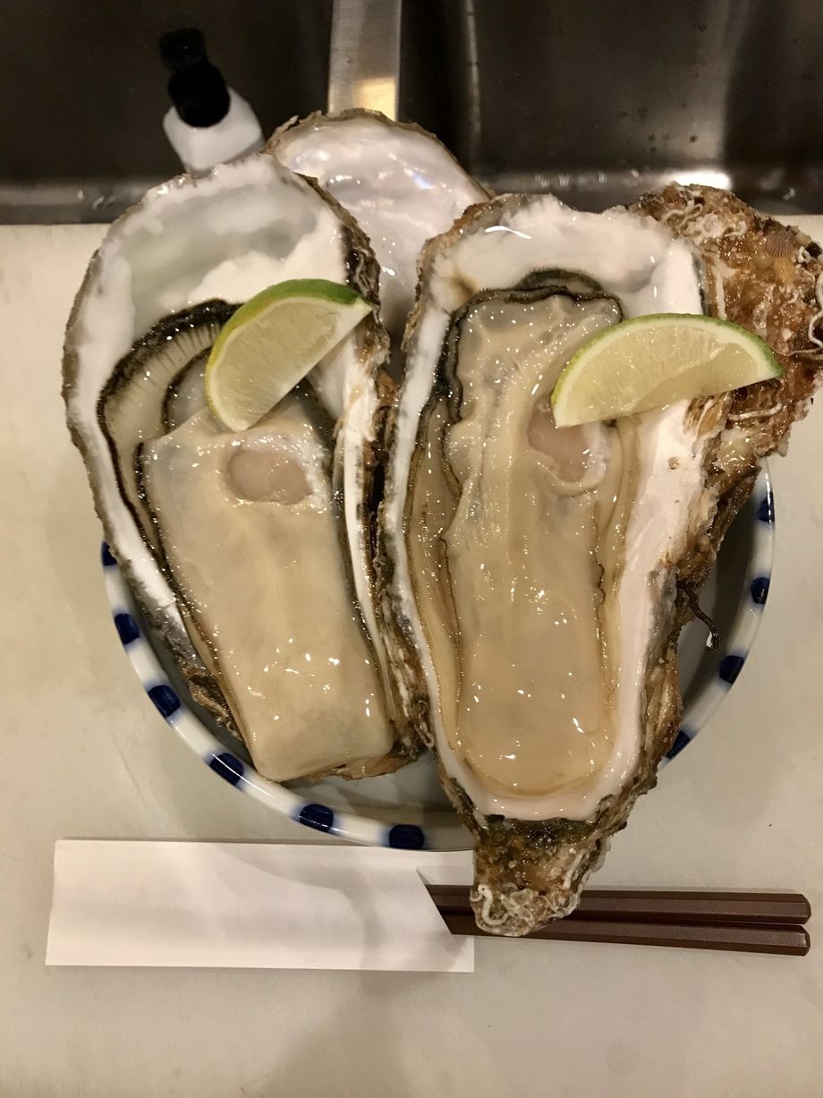 岩手三陸産殻付き牡蠣