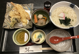 天ぷらうどん御膳