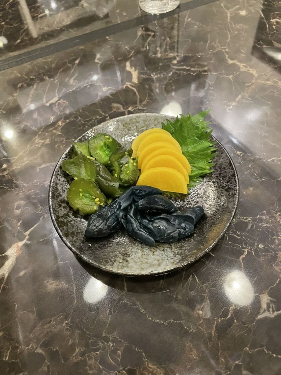 漬物の盛り合わせ