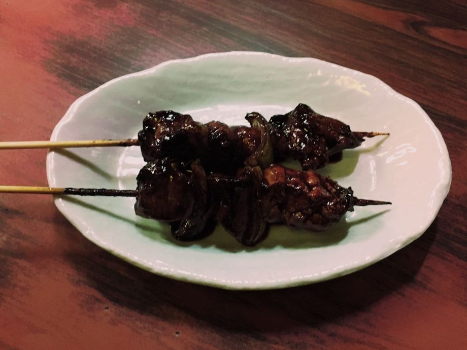 焼き鳥／2本（塩こしょう•たれ•味噌だれ）