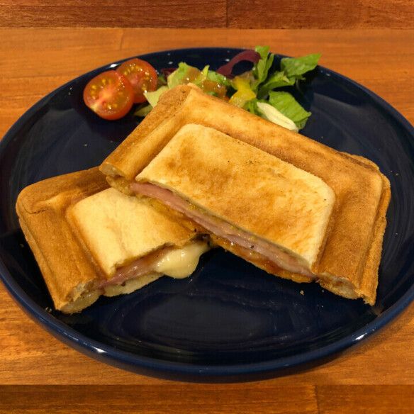 ホットサンド たっぷりダブルハム＆チーズ
