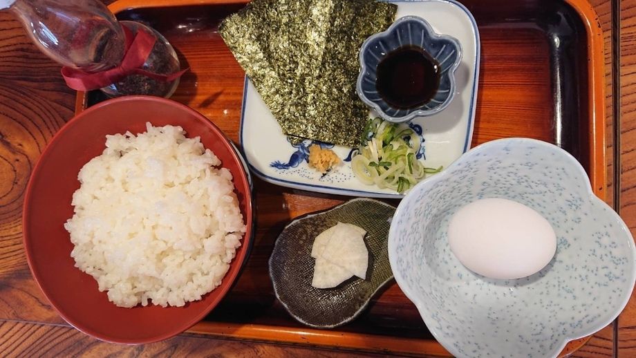 たまごかけ御飯（650円）