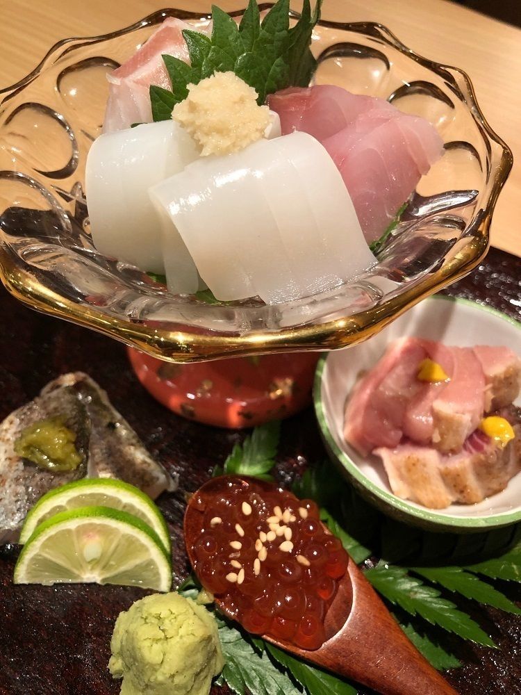 人気メニュー：刺身盛り合わせ