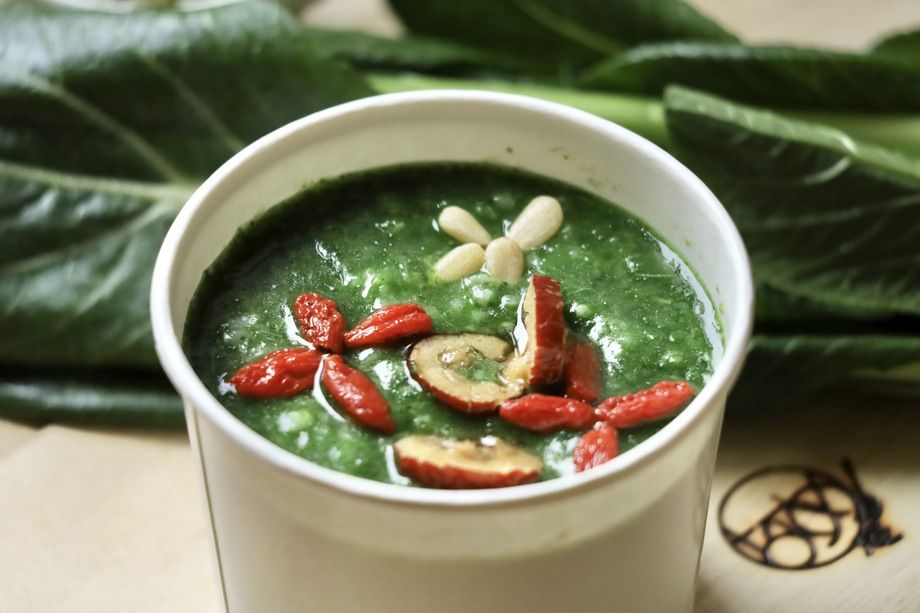 べジ翡翠粥　　（700円）