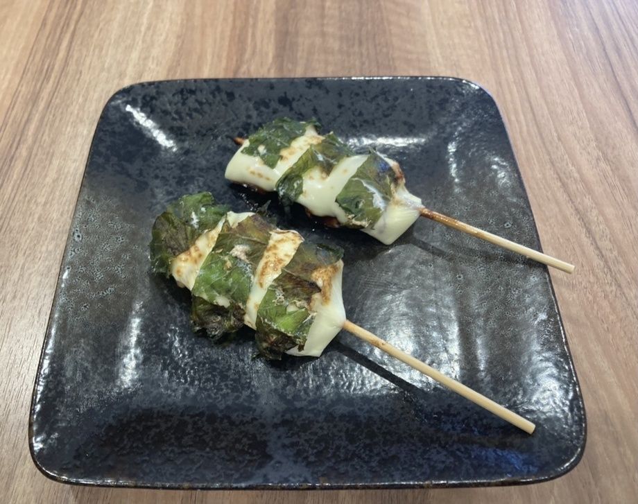 ささみしそチーズ串（たれ・塩）