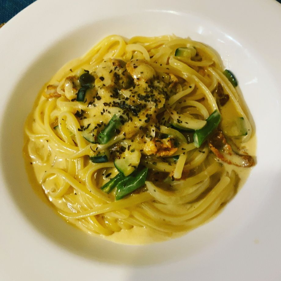 生ウニのリングイネ