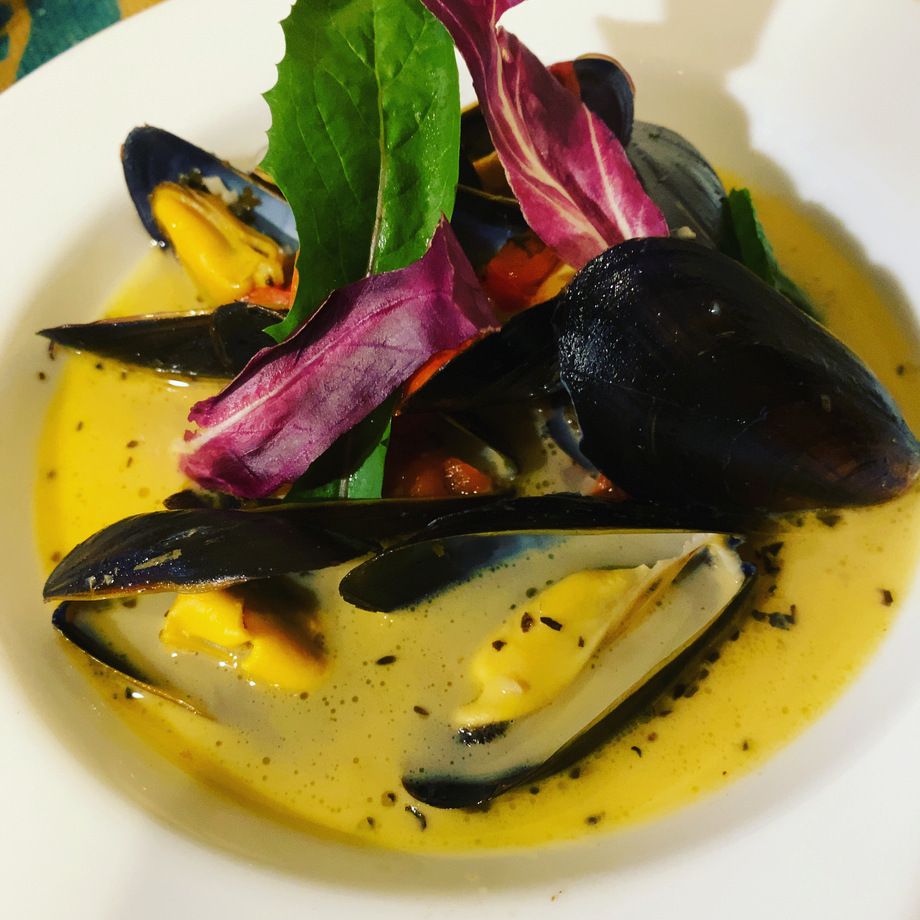 ムール貝の白ワイン蒸し