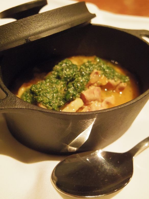 ランプレドットの煮込み（フィレンツェ風牛モツ煮）