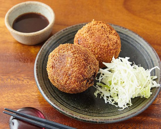 20　イベリコ豚のメンチコロッケ2個入カレー弁当（2820円）