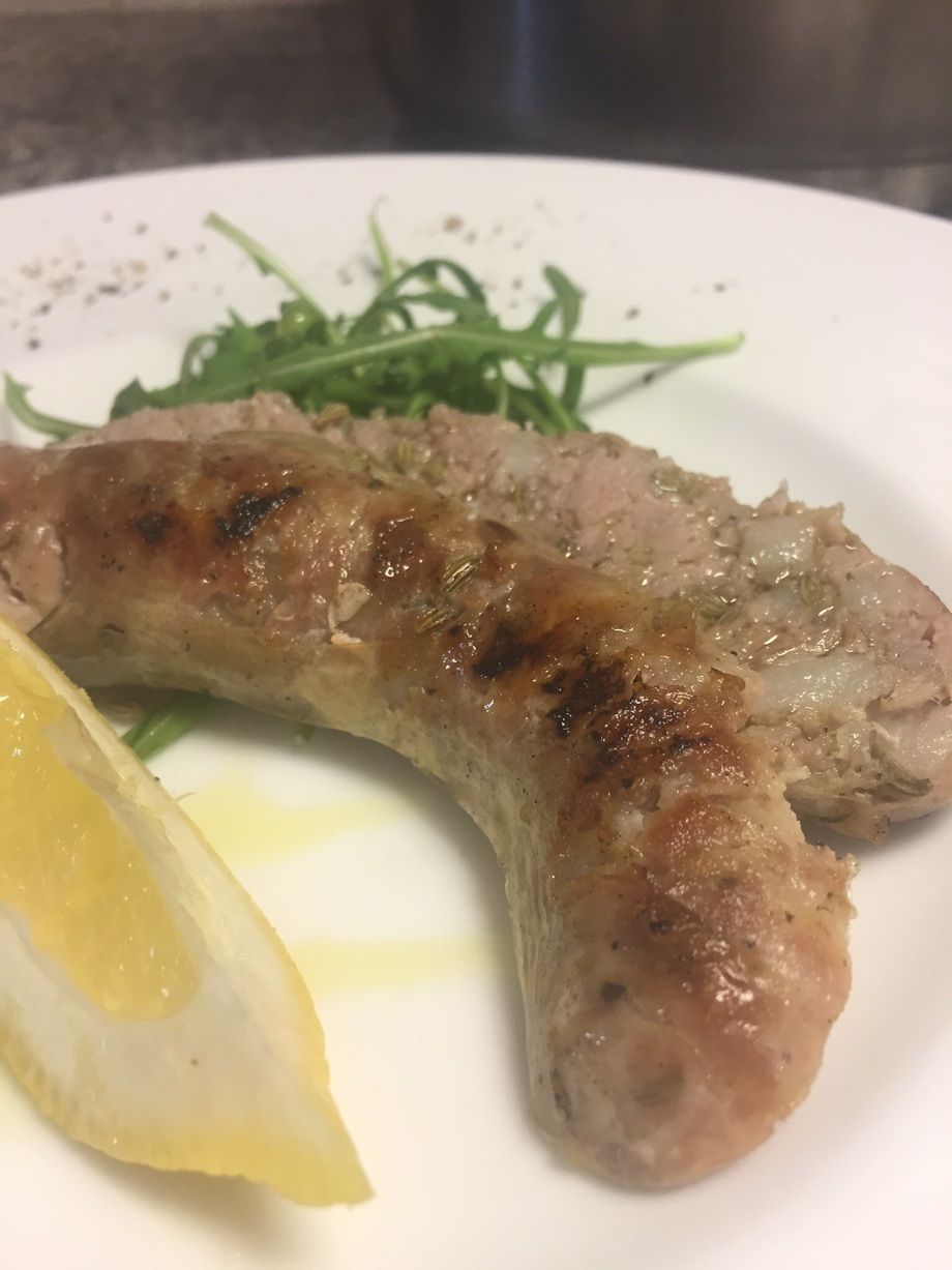 炭火焼　自家製サルシッチャ（500）