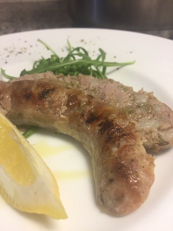 炭火焼　自家製サルシッチャ