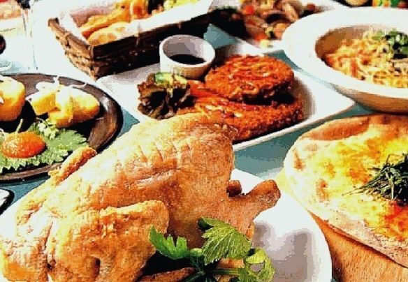 【大人数ご宴会コミコミコース】幹事様にオススメ！大人数様向けのご宴会、パーティー用コースです。お会計も簡単オールコミコミ価格。３時間なんでも飲み放題(ビール有りは＋580円)＆フードもお腹いっぱいになること間違いなしの大ボリュームで大満足の大盛コミコミコースとなっております!!※こちらのコースは二日前までの予約制です。