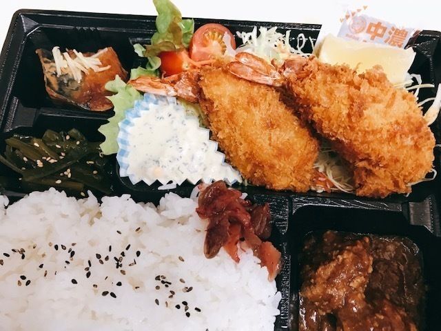 太しエビフライ弁当