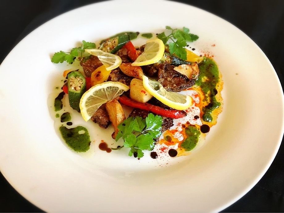 牛ハラミ　塩レモンパセリ（1580）