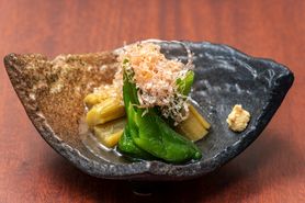 京野菜　万願寺と茄子の揚げ浸し