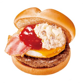 べーコンエッグバーガー