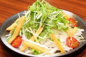 大根と水菜のサラダ