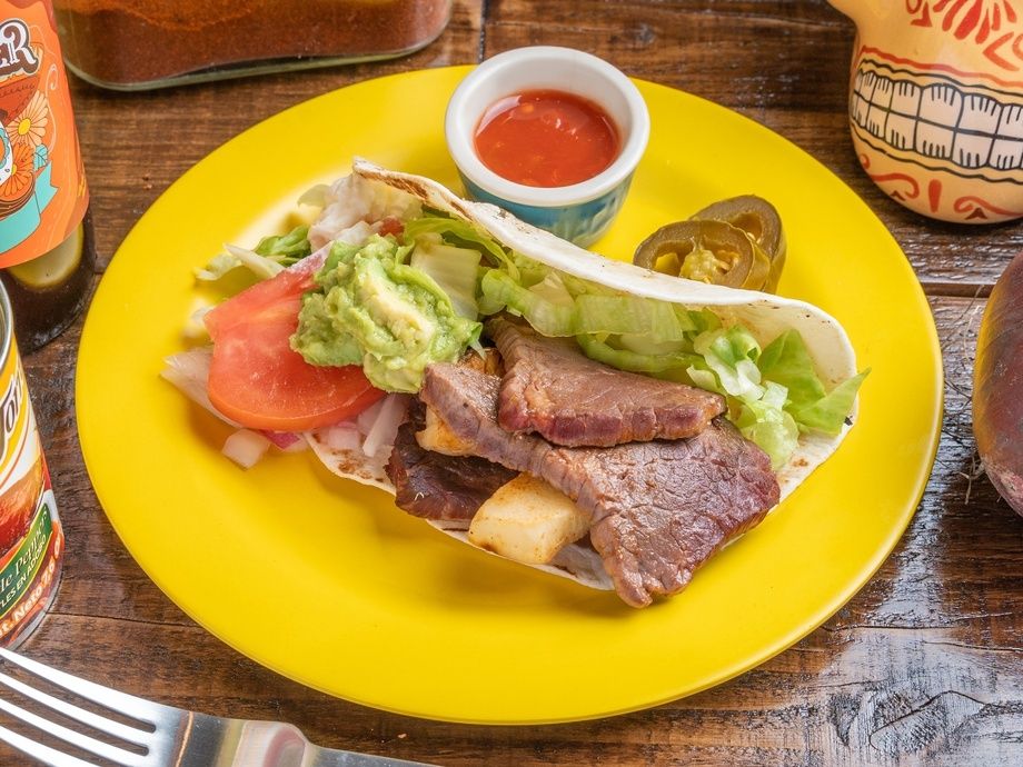 すきやきビーフタコス