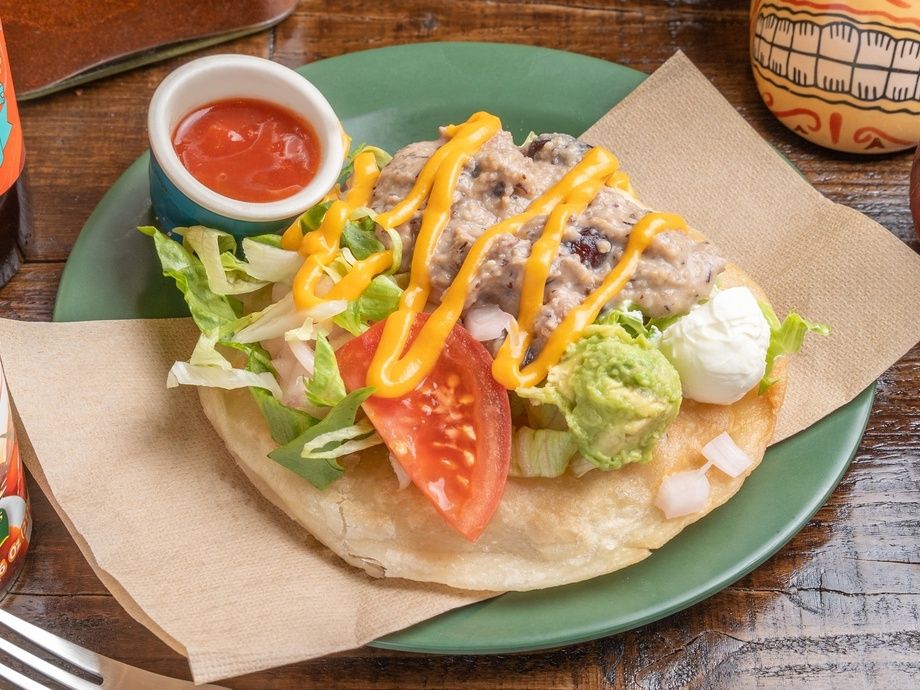 ナバホタコス(豆+野菜)