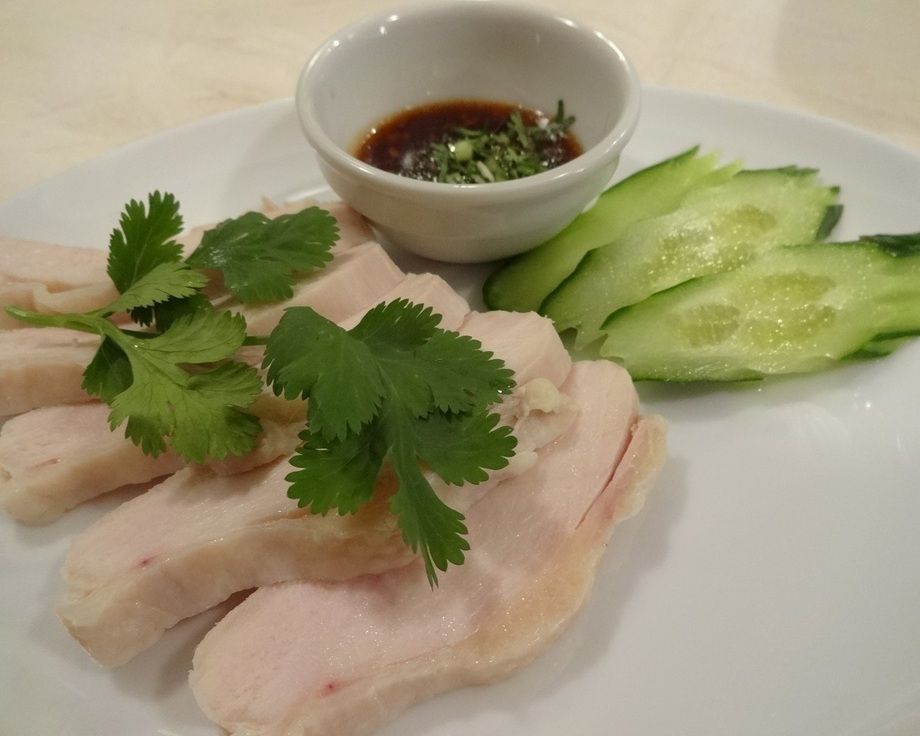 しっとりゆで鶏