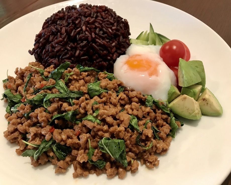 【進化形ガパオ】免疫力を上げるSOYガパオライスベリー2.0