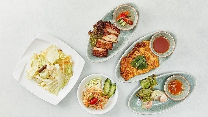 【おつまみｾｯﾄ】前菜5点盛り＋もりもりパクチー